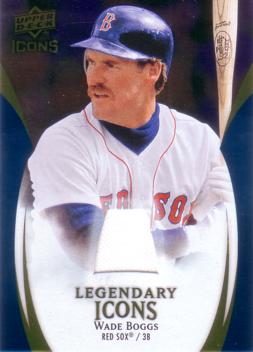 Wade Boggs Jersey Card