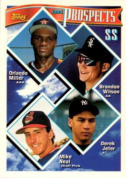 1994 Topps Derek Jeter Baseball Card