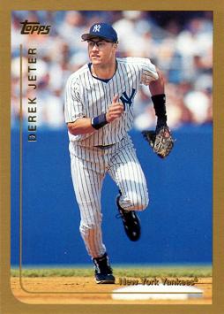 1999 Topps Derek Jeter Baseball Card