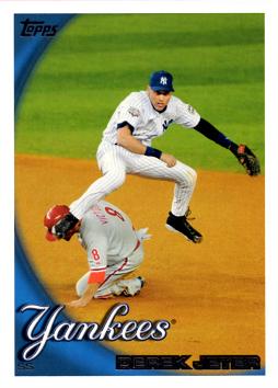 2010 Topps Derek Jeter Baseball Card