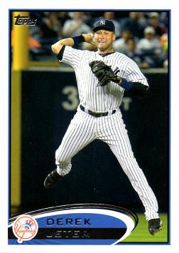 2012 Topps Derek Jeter Baseball Card