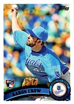 2011 Topps Aaron Crow Rookie Card