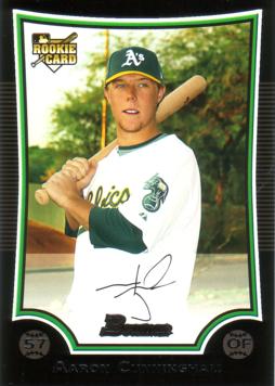 2009 Bowman Aaron Cunningham Rookie Card