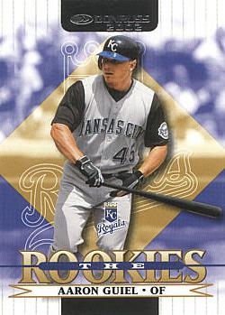 2002 Donruss the Rookies Aaron Guiel Rookie Card