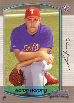 2000 Bowman Aaron Harang Rookie Card