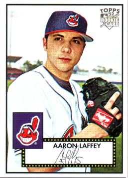 2007 Topps '52 Aaron Laffey Rookie Card