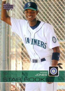 2003 Upper Deck Adam Jones Rookie Card