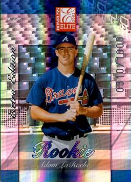 2002 Donruss Elite Adam LaRoche Rookie Card