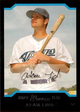 2004 Bowman Draft Picks Adam Lind Rookie Card