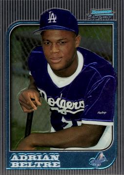 Adrian Beltre Bowman Chrome Rookie Card