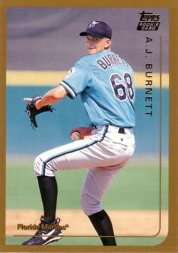 A.J. Burnett Rookie Card