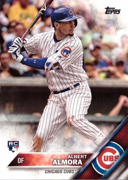 2016 Topps Update Baseball Albert Almora Rookie Card