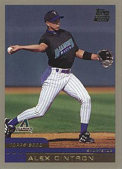 2000 Topps Traded Alex Cintron Rookie Card
