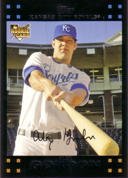 2007 Topps Alex Gordon Rookie Card