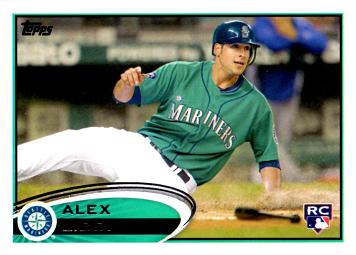 2012 Topps Alex Liddi Rookie Card