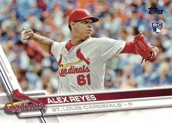 2017 Topps Baseball Alex Reyes Rookie Card
