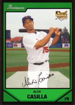 2007 Bowman Alexi Casilla Rookie Card