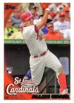 2010 Topps Allen Craig Rookie Card