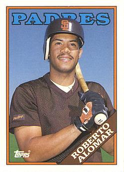 1988 Topps Traded Roberto Alomar Rookie Card