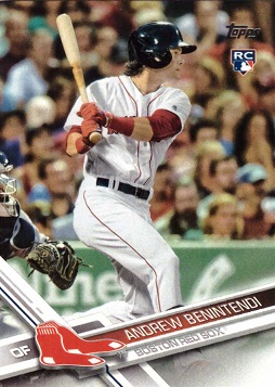 2017 Topps Baseball Andrew Benintendi Rookie Card