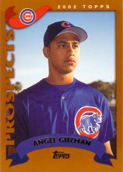 2002 Topps Traded Angel Guzman Rookie Card
