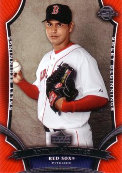 2005 Upper Deck Sweet Spot Anibal Sanchez Rookie Card