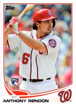 2013 Topps Update Baseball Anthony Rendon Rookie Card