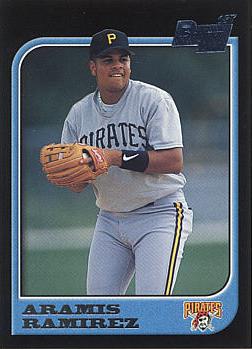 1997 Bowman Aramis Ramirez Rookie Card