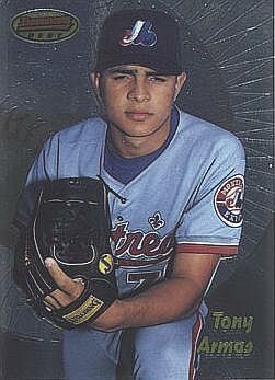 1998 Bowman's Best Tony Armas Jr. Rookie Card
