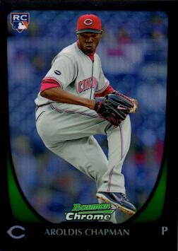 2011 Bowman Chrome Refractor Aroldis Chapman Rookie Card