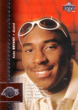 1996-97 Upper Deck Basketball Kobe Bryant Rookie Card