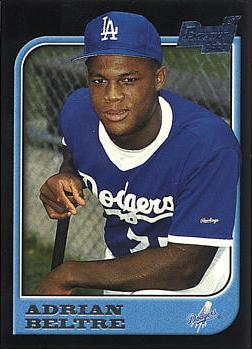 1997 Bowman Adrian Beltre rookie card