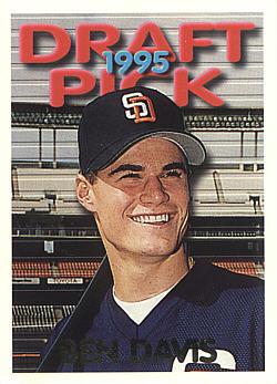 1995 Topps Traded Ben Davis Rookie Card