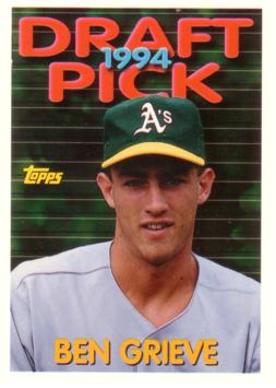 1994 Topps Traded Ben Grieve Rookie Card
