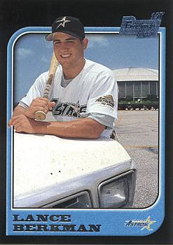 1997 Bowman Lance Berkman rookie card