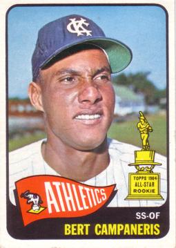 1965 Topps Bert Campaneris Rookie Card