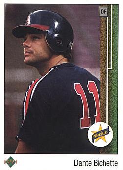 1989 Upper Deck Dante Bichette Rookie Card