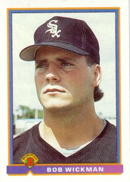 1991 Bowman Bob Wickman Rookie Card