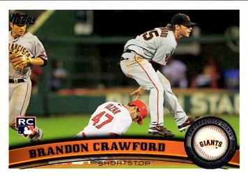 Brandon Crawford Topps Rookie Card