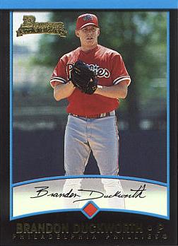 2001 Bowman Draft Picks Brandon Duckworth Rookie Card