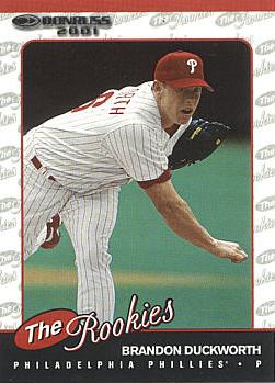 2001 Donruss The Rookies Brandon Duckworth Rookie Card
