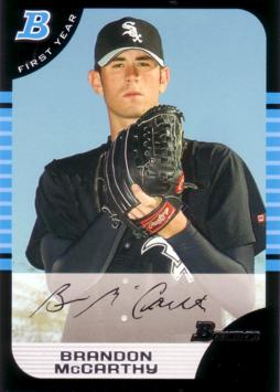 2005 Bowman Brandon McCarthy Rookie Card