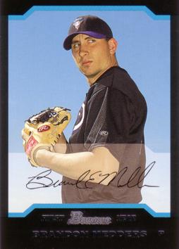 2004 Bowman Brandon Medders Rookie Card