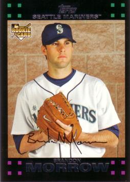 2007 Topps Brandon Morrow Rookie Card