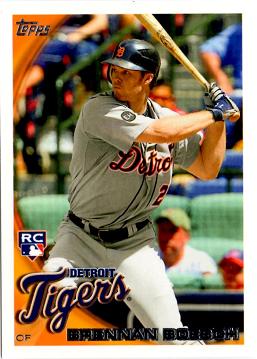 2010 Topps Update Brennan Boesch Rookie Card