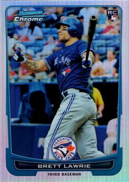 Brett Lawrie Bowman Chrome Rookie Card