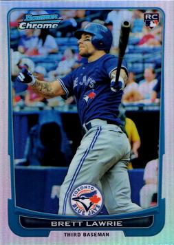 Brett Lawrie Bowman Chrome Rookie Card