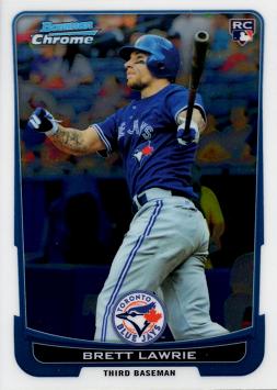 2012 Bowman Chrome Brett Lawrie Rookie Card