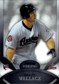 2010 Bowman Sterling Brett Wallace Rookie Card