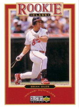1997 Collector's Choice Brian Giles Rookie Card